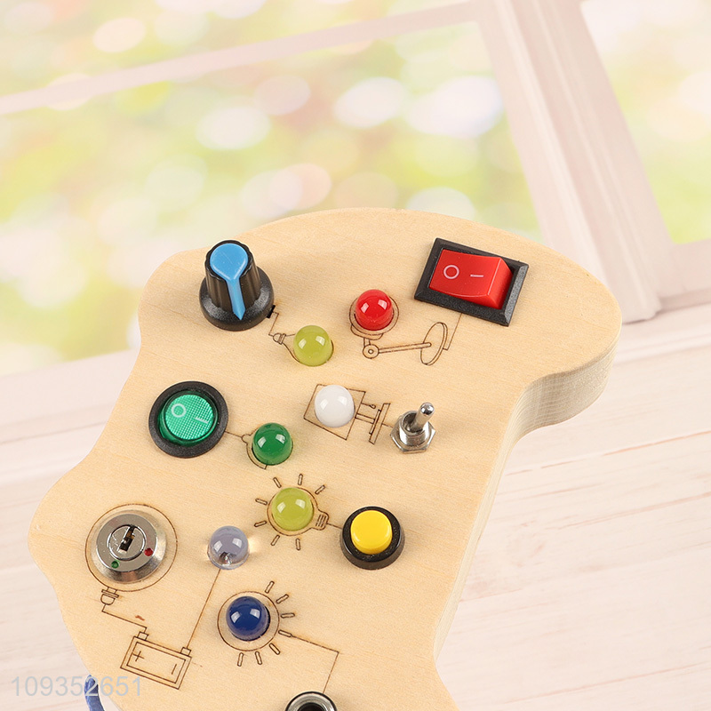 New arrival wooden switch led lights board