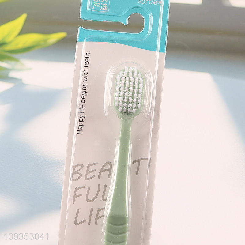 Hot products soft adult teeth cleaning toothbrush