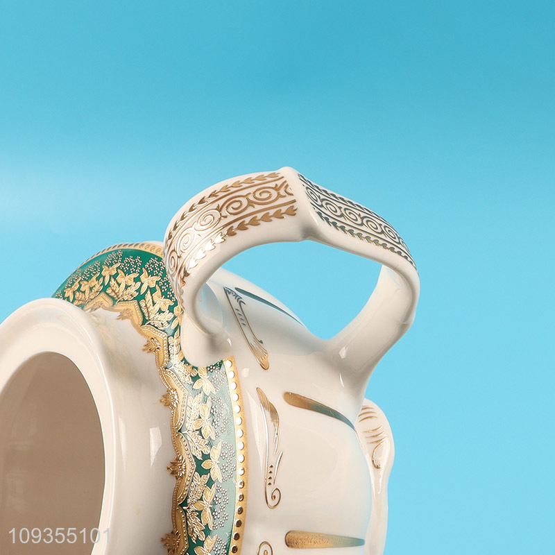 Top sale 800cc ceramic teapot wholesale