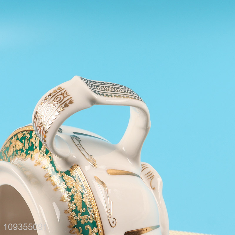 Top quality 800cc ceramic teapot for sale