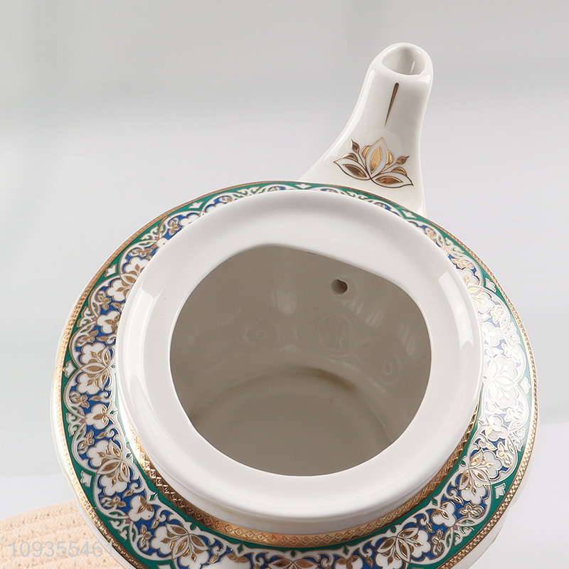 Top quality ceramic 800cc tea pot coffee pot