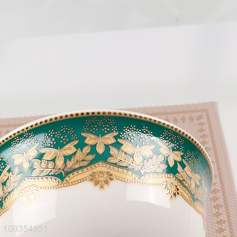 Hot selling round 4-inch ethnic pattern bowl