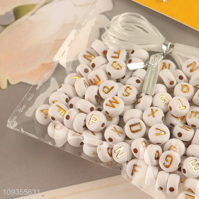Top quality diy alphabet bead toys jewelry toys