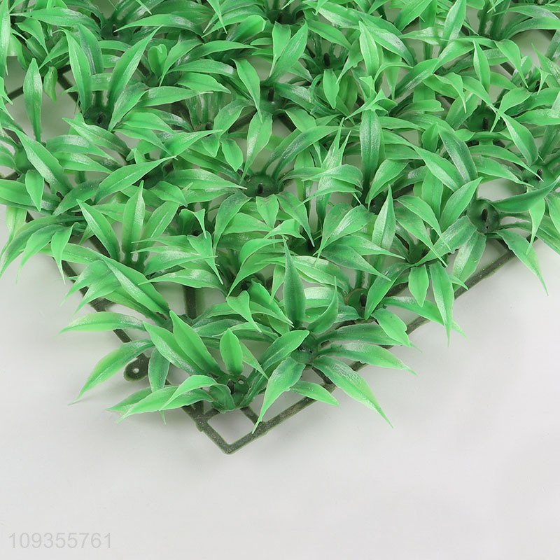 Low price plastic indoor artificial grass fake plants