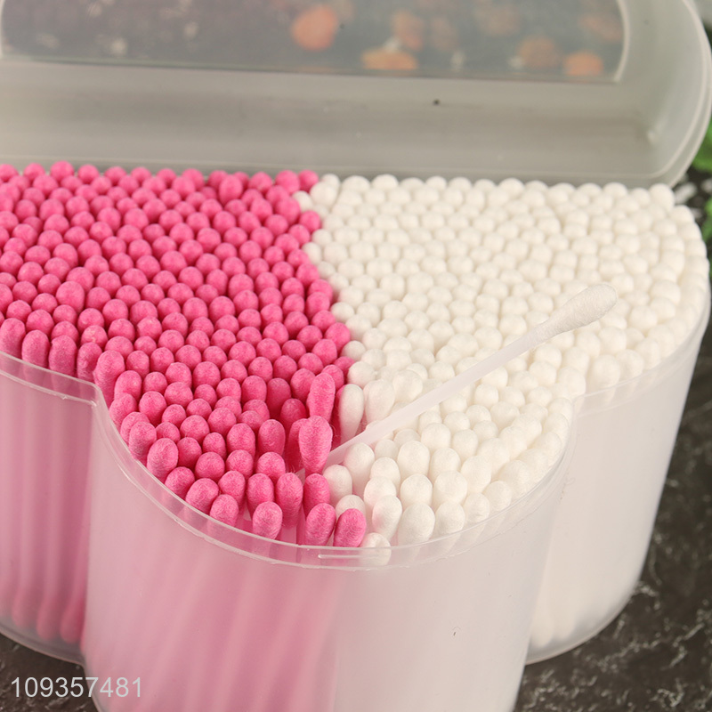 Latest products   cotton swab cotton buds with plastic rod
