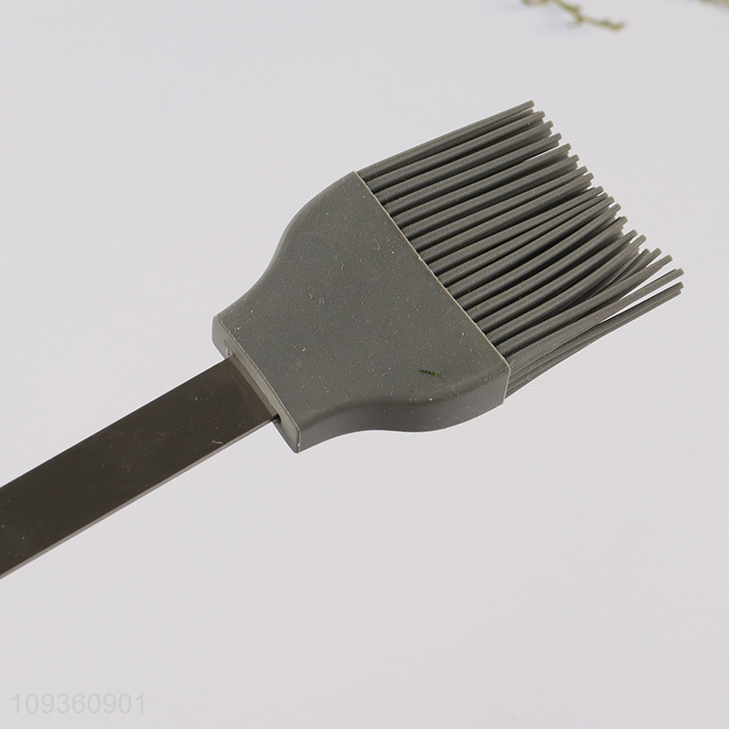Good sale stainless steel handle oil brush