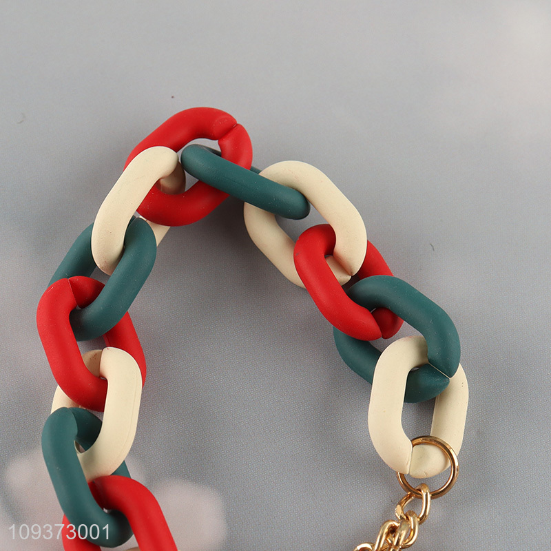 Good quality snowflakes pendant fashion jewelry alloy bracelet