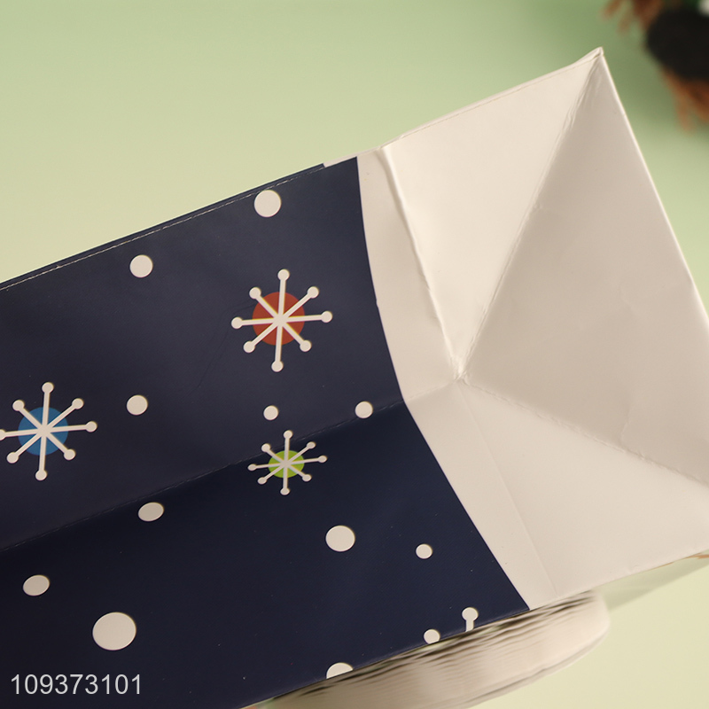 Factory supply gifts packaging bag paper bag for Christmas