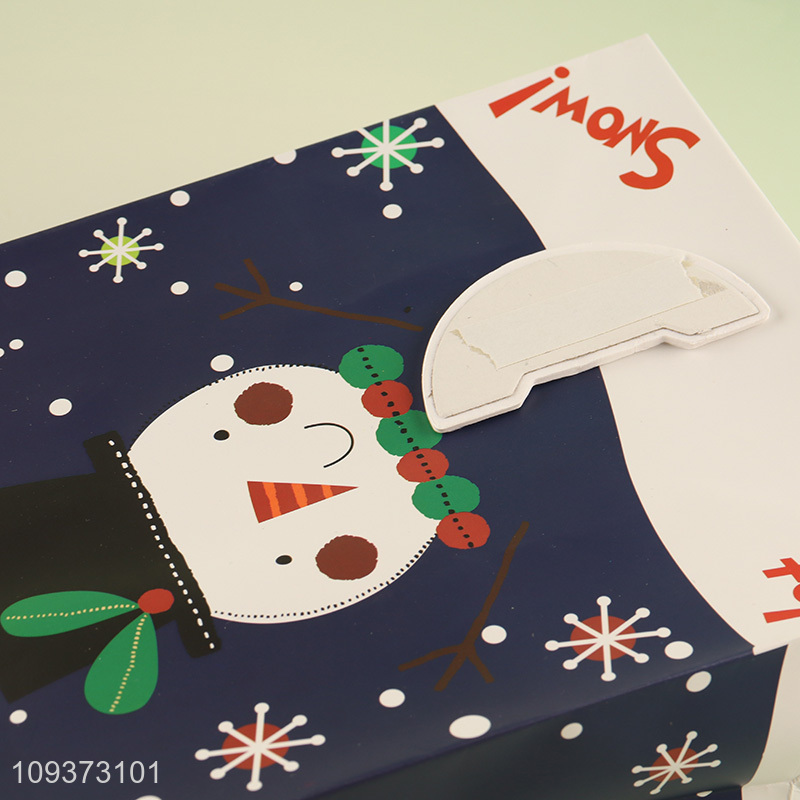 Factory supply gifts packaging bag paper bag for Christmas