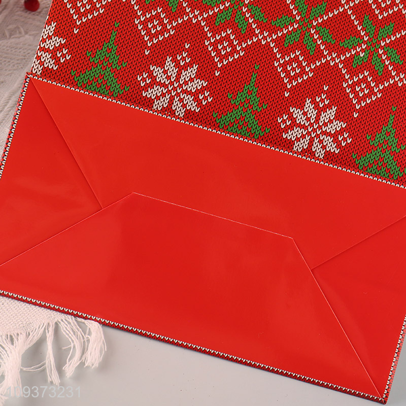 Hot selling gifts packaging bag paper bag for Christmas