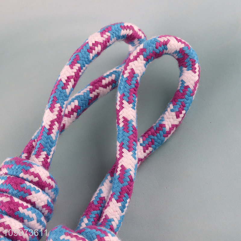New product bite-resistant pet teething toys cotton rope toys