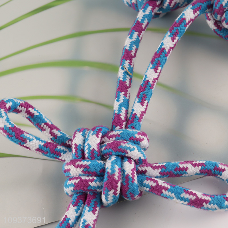 Good price pet teething toys cotton rope toys for sale
