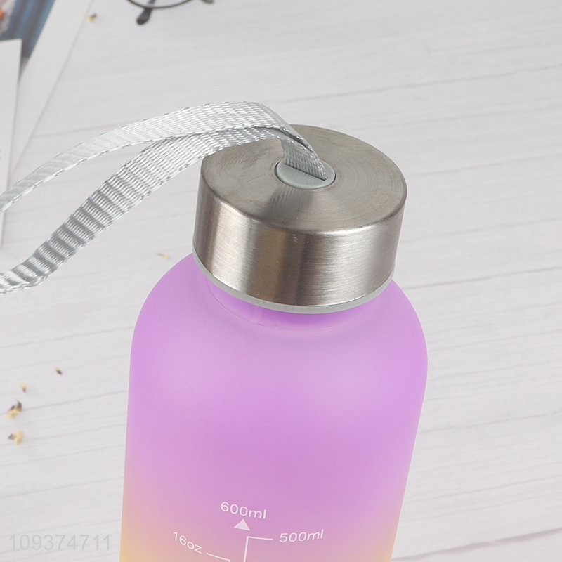 Top quality portable plastic water bottle drinking bottle for sale