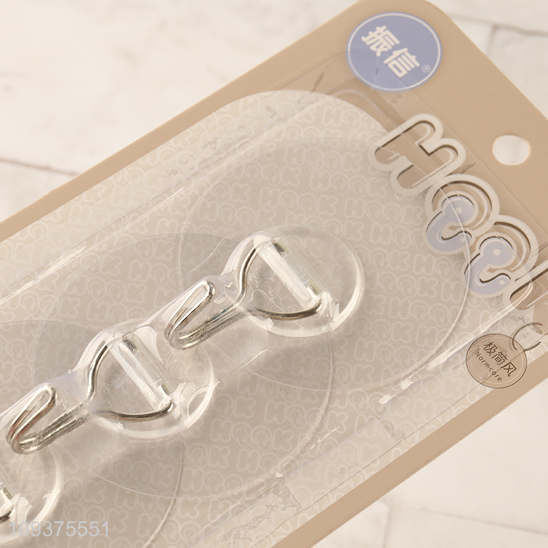 China supplier round household sticky hook wall hooks