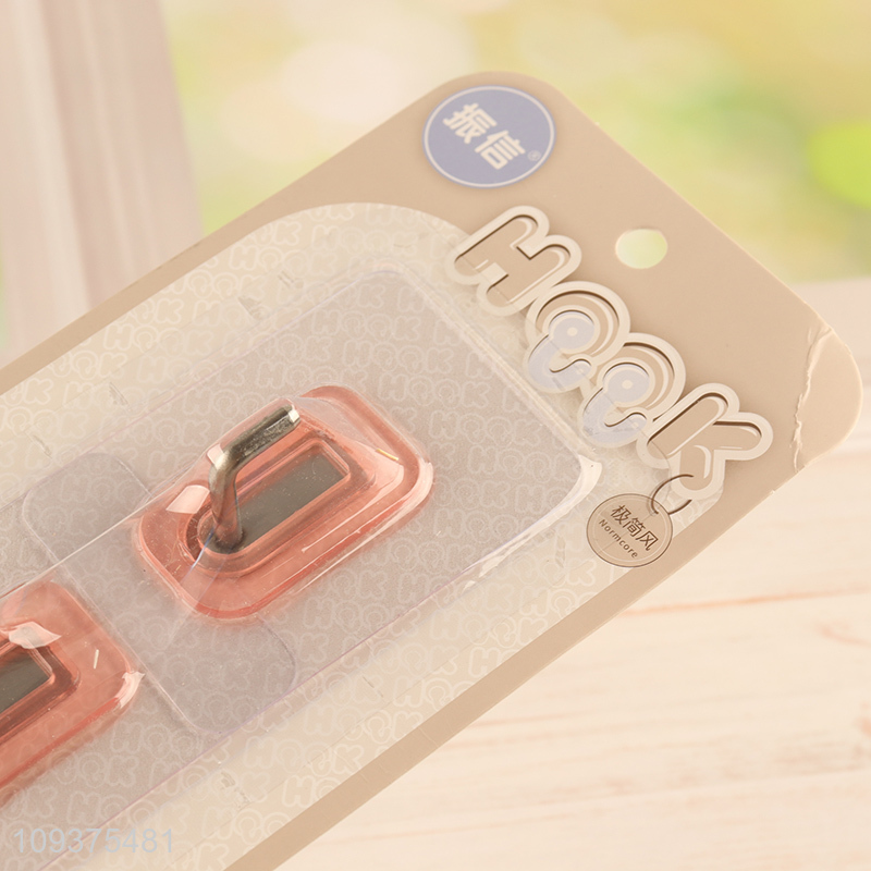 Yiwu market  2pcs sticky hook wall hooks for sale