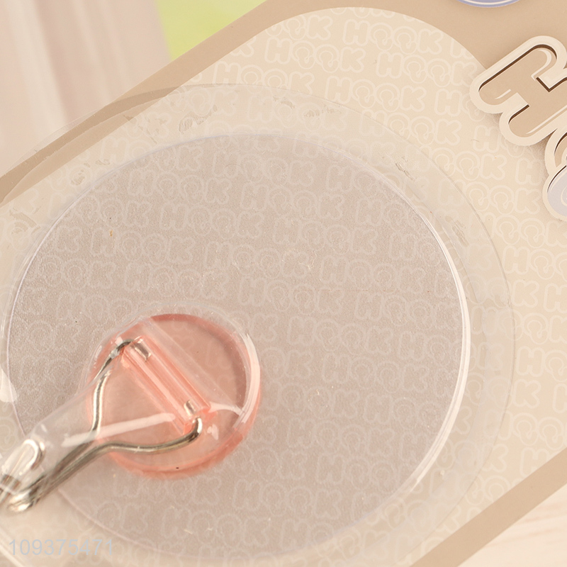 Hot sale round traceless sticky hook wall hooks