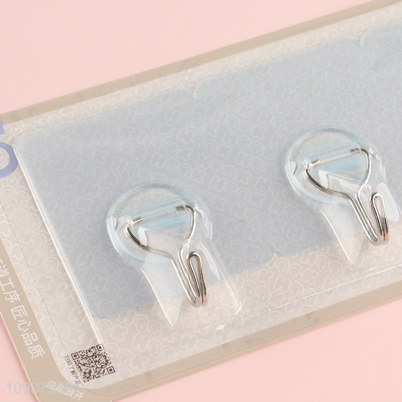 China factory bathroom kitchen sticky hook wall hooks