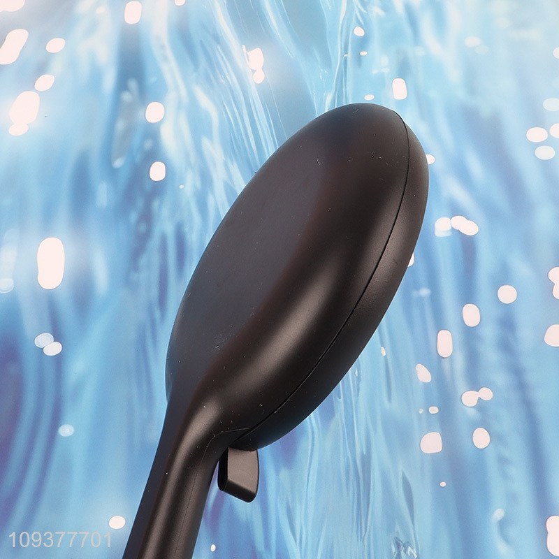 China factory black handheld ABS shower head