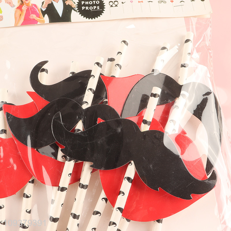 Latest products   10pcs paper straw drinking straw set