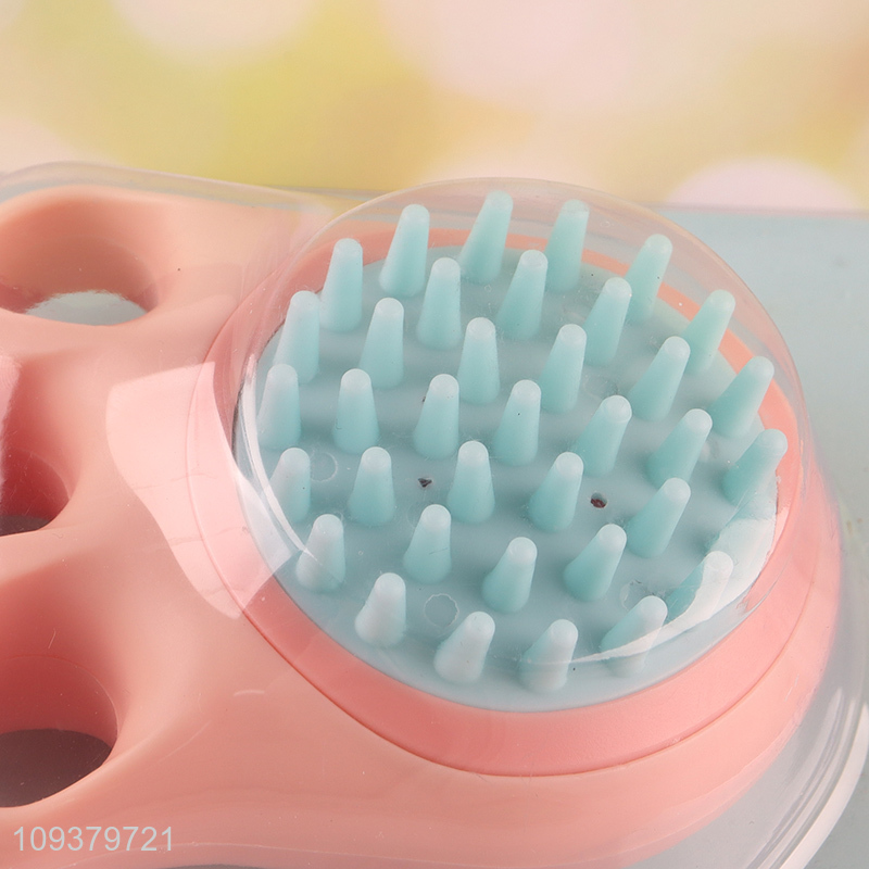 Low price pet supplies pet massage shampoo brush