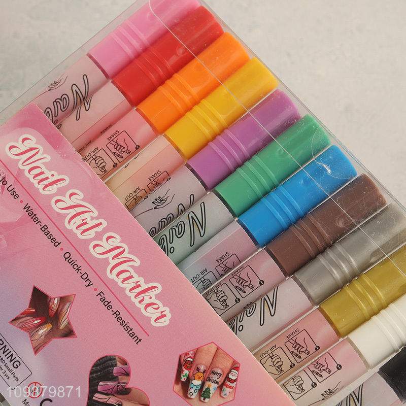 Hot products nail decoration nail art marker set
