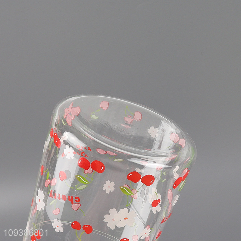 Top sale round glass water cup drinking cup
