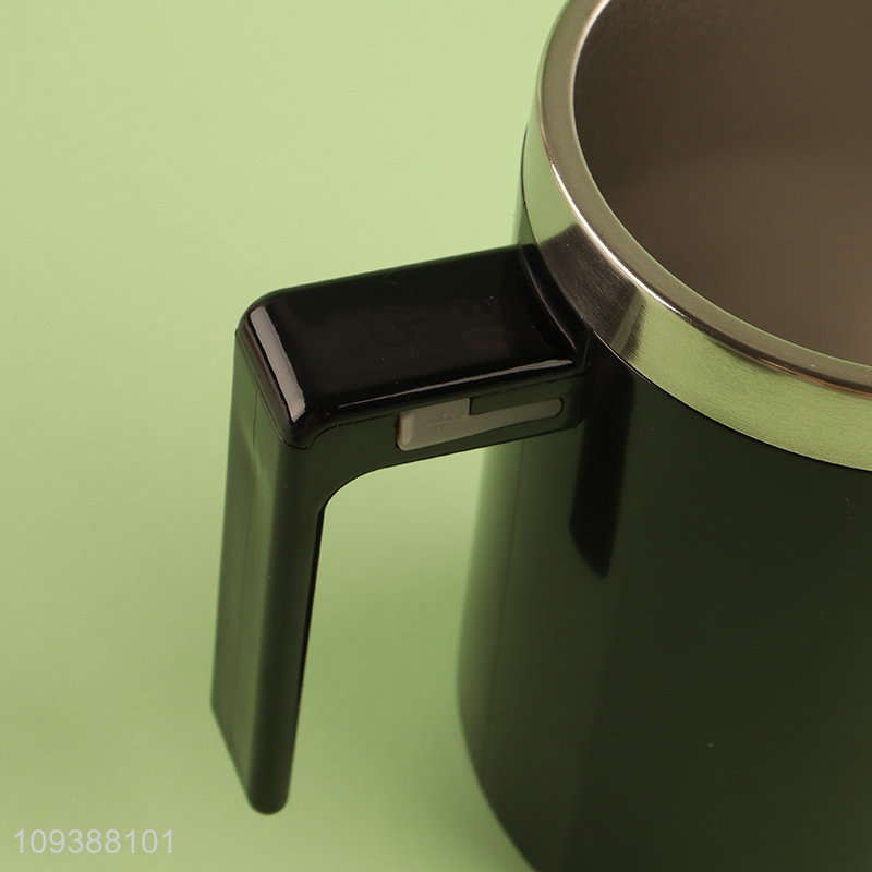 Good selling Stainless Steel Electric Stirring Coffee Cup