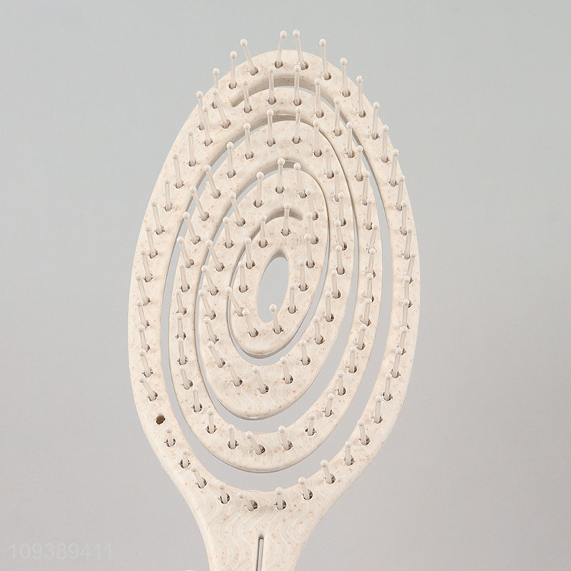 Low price anti-static plastic hair comb hair brush