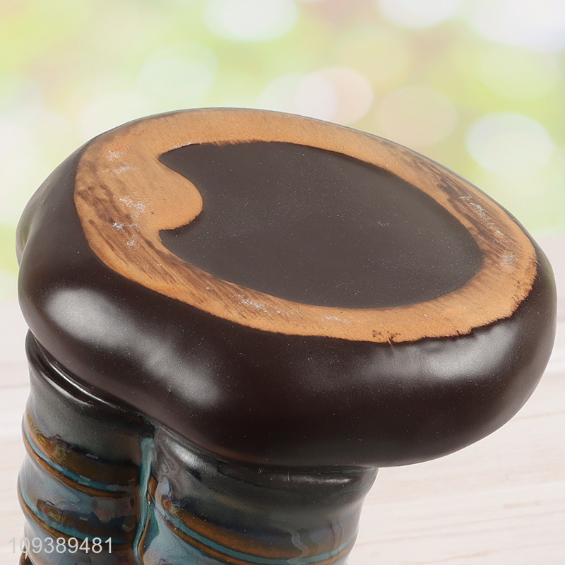 New arrival tabletop decor ceramic waterfall incense burner