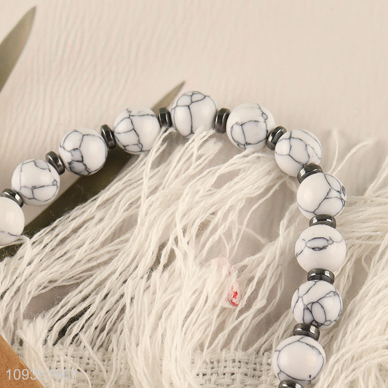 Popular products fashion jewelry stone bracelet for men women