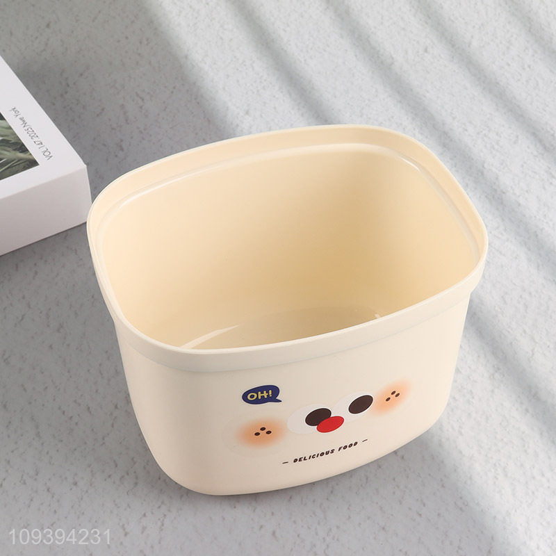 China wholesale mini plastic trash bin for bedroom