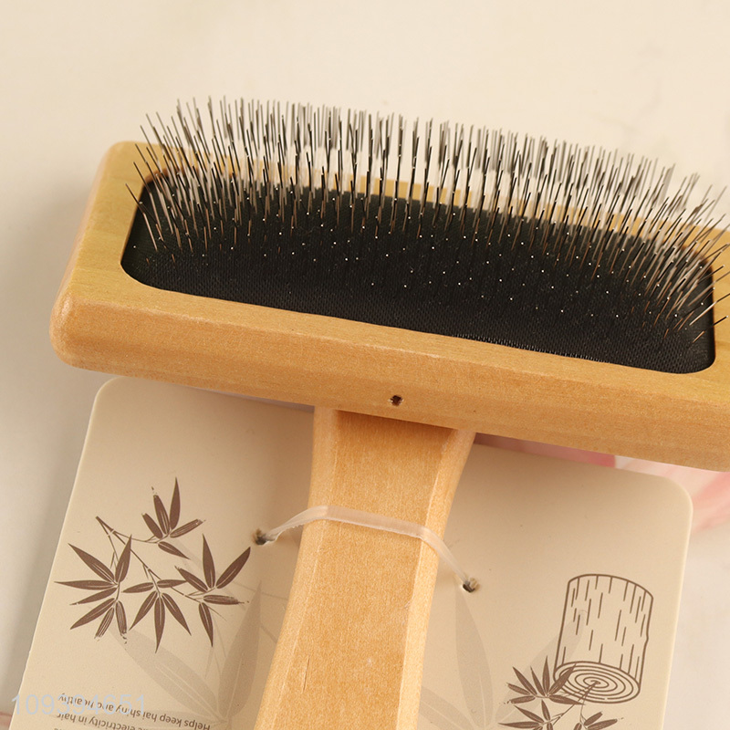 Latest products   rectangle pet grooming tool pet comb