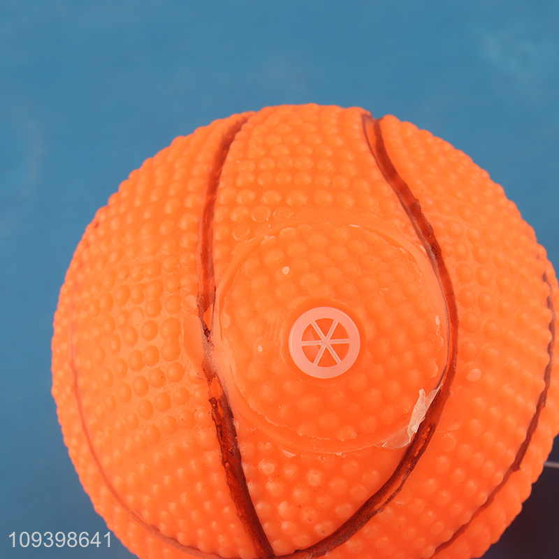 Latest products pet basketball toy for interactive toys