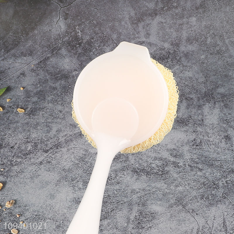 Top products wooden handle kitchen pot brush