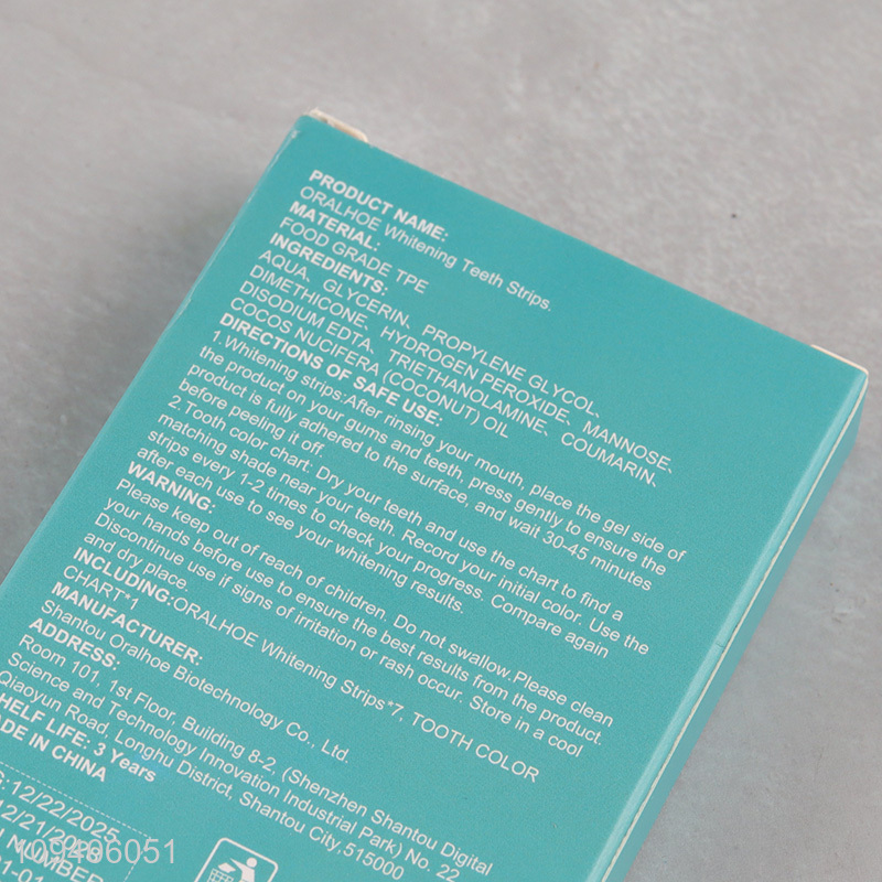 Wholesale teeth care teeth whitening strips