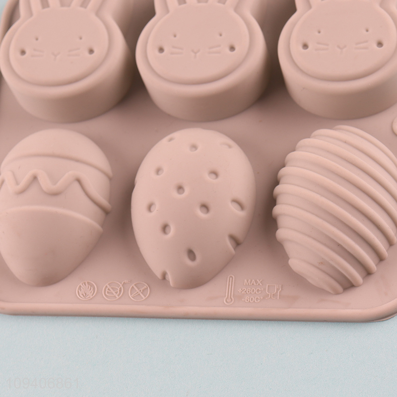 China wholesale silicone cake mold Easter rabbit mold