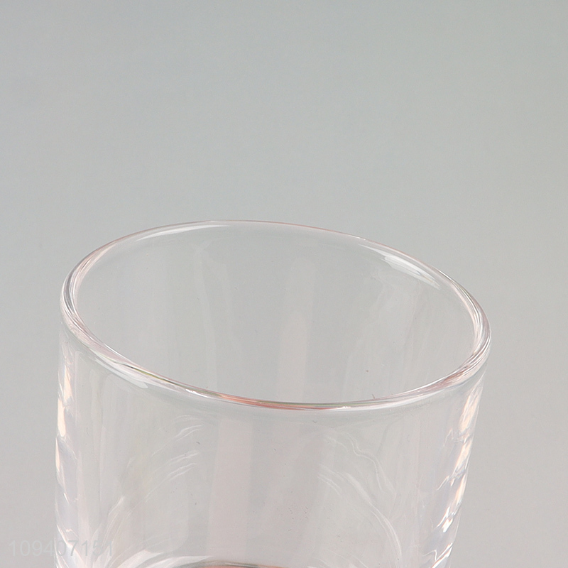 Wholesale clear unbreakable glass cup water cup