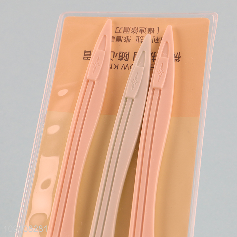 Top sale 3pcs eyebrow razor eyebrow trimmer