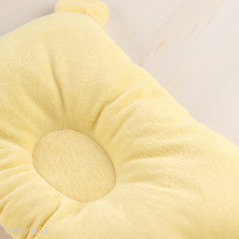 China supplier rectangle soft polyester baby pillow