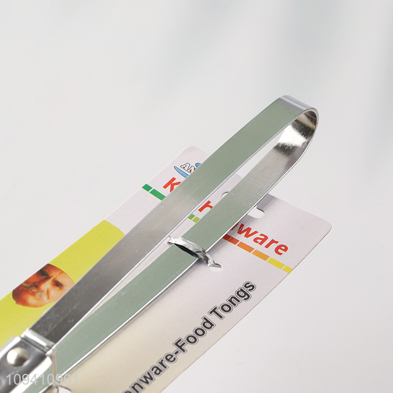 Wholesale stainless steel food tongs food clips