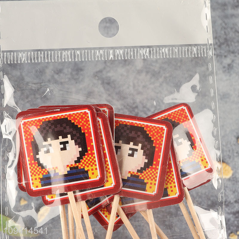 New arrival  decorative cupcake picks cupcake topper