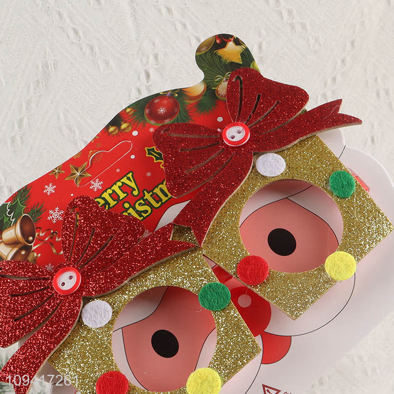 Hot selling merry Christmas party glasses wholesale