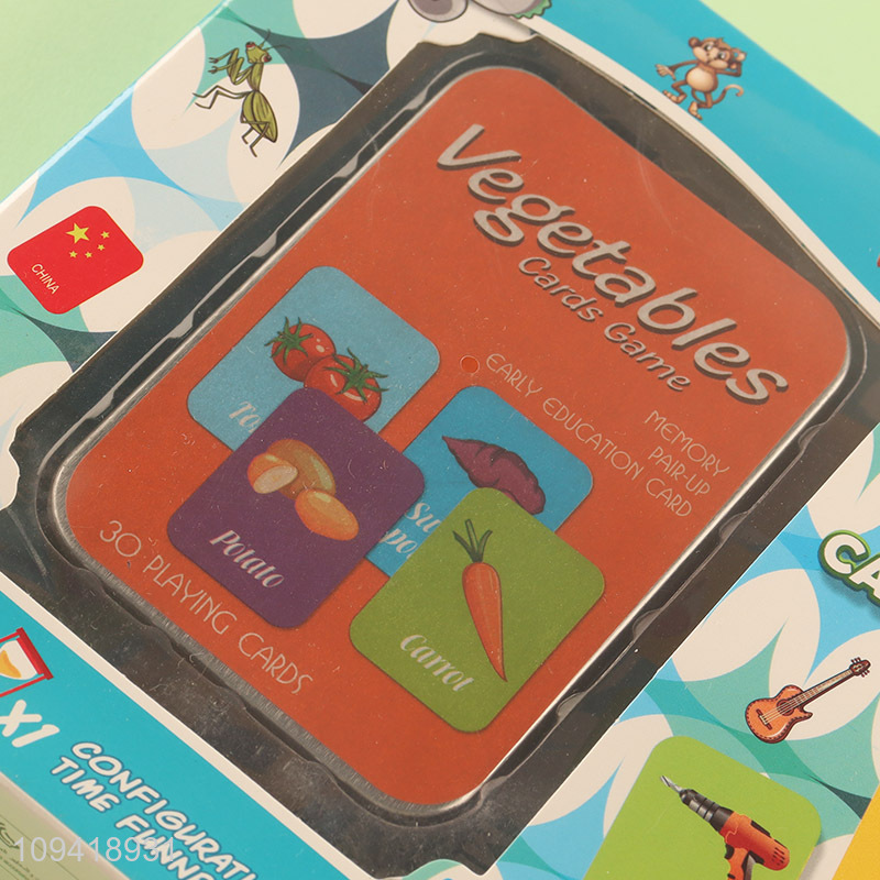 Good sale educational memory matching games for kids