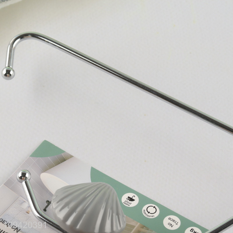 Top quality triangle towel rack suction cup hook