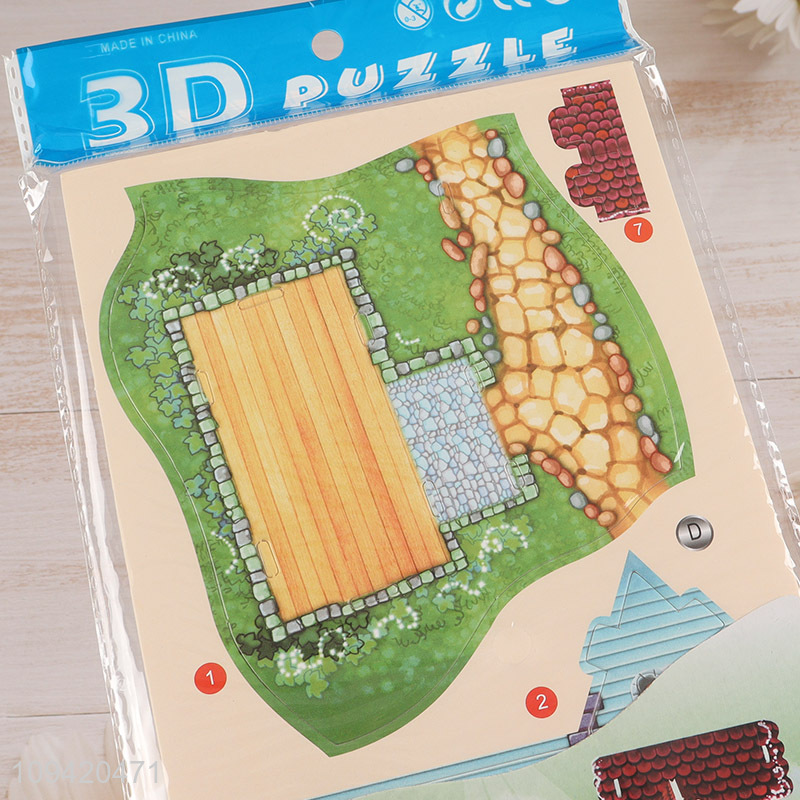 Creative Design Diy 3D Puzzle For Kids