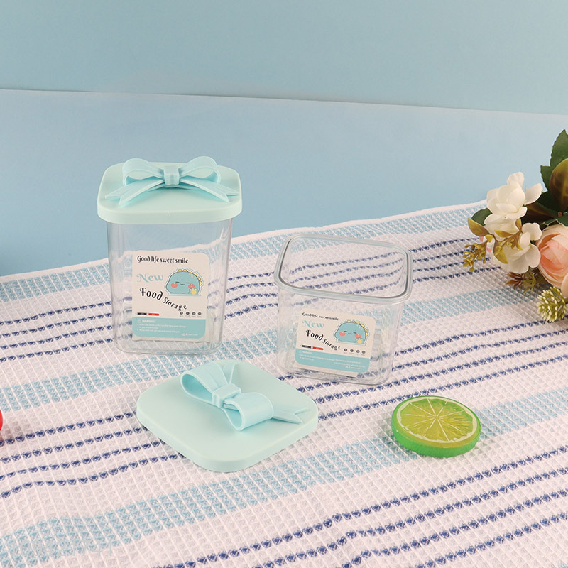 Latest products   square sealed storage jar for kitchen