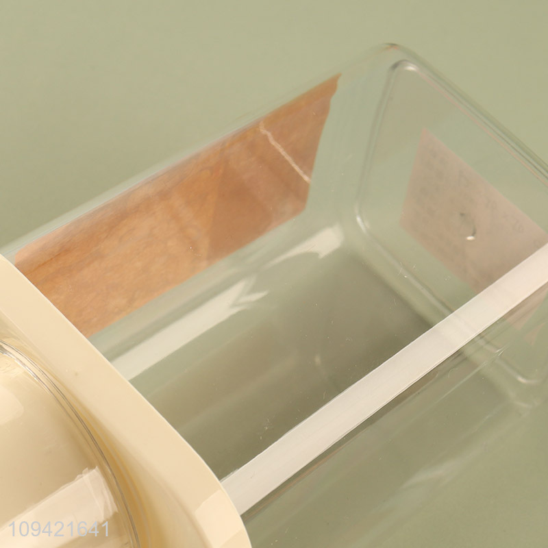Yiwu market square storage jar grain jar with lid
