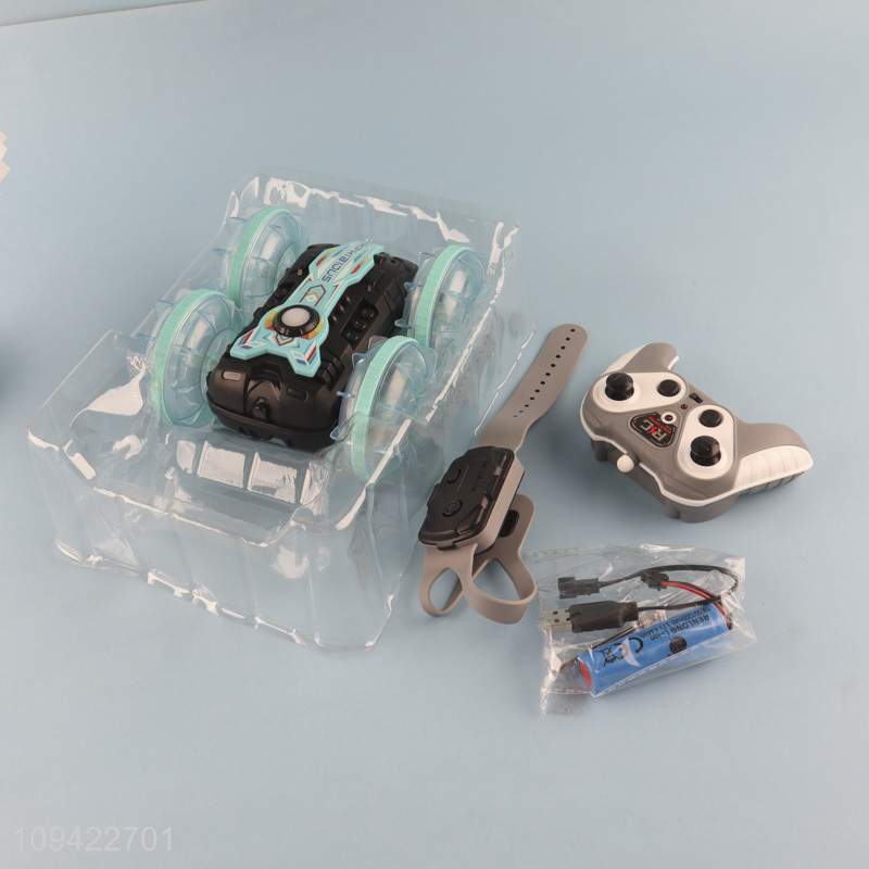 China wholesale remote control amphibious stunt car toys