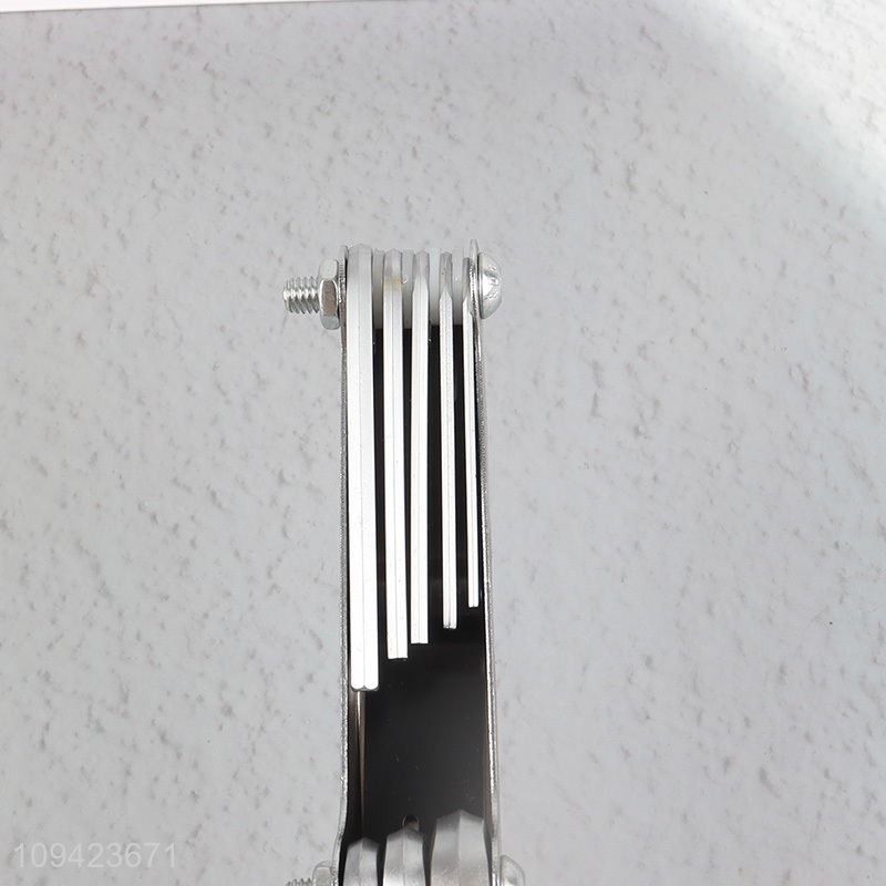 Wholesale Folding Hex Key Set Folding Torx Wrench Set