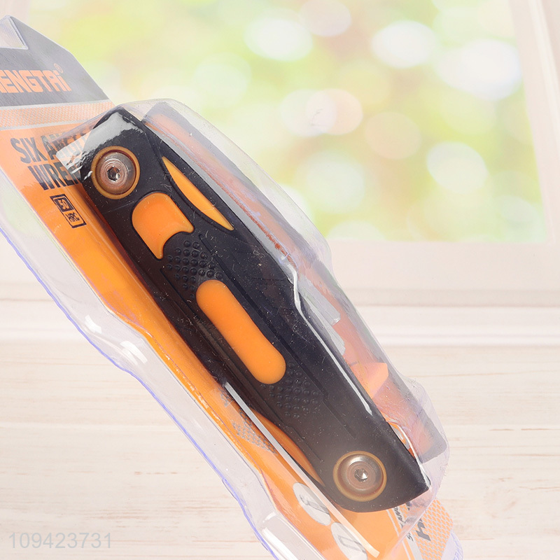 Wholesale Folding Hex Key Set Folding Torx Wrench Set